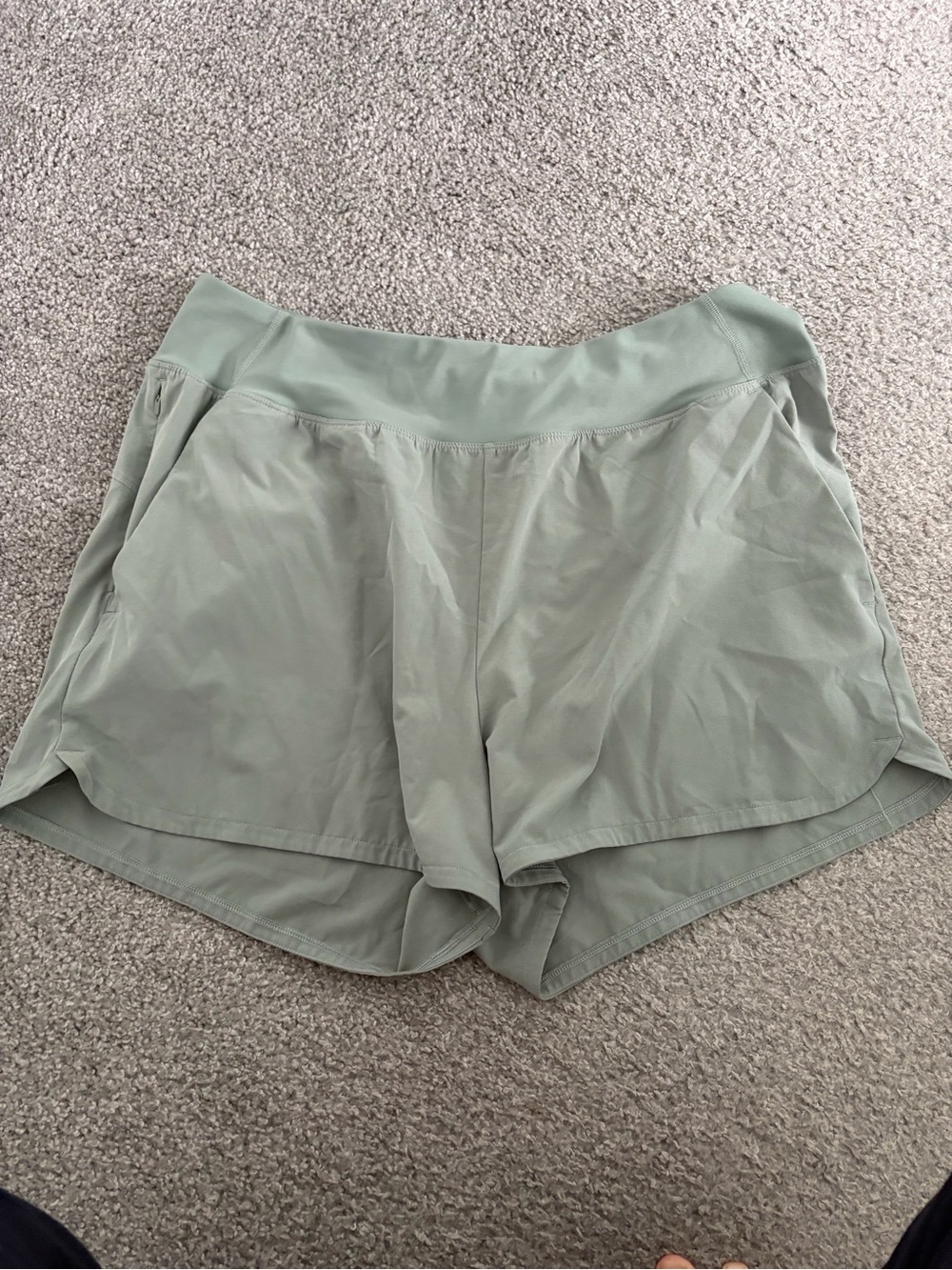 Women’s Under Armour Lightweight Active Shorts in Sage Green